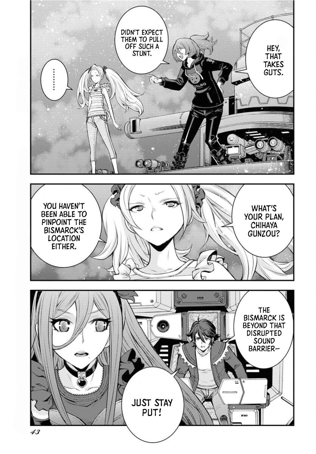 Aoki Hagane no Arpeggio Chapter 154 page 6 - Chapter 154
