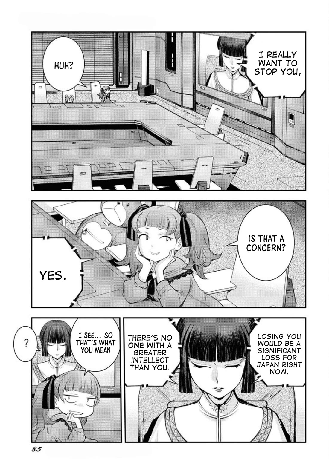 Aoki Hagane no Arpeggio Chapter 155 page 16 - Chapter 155