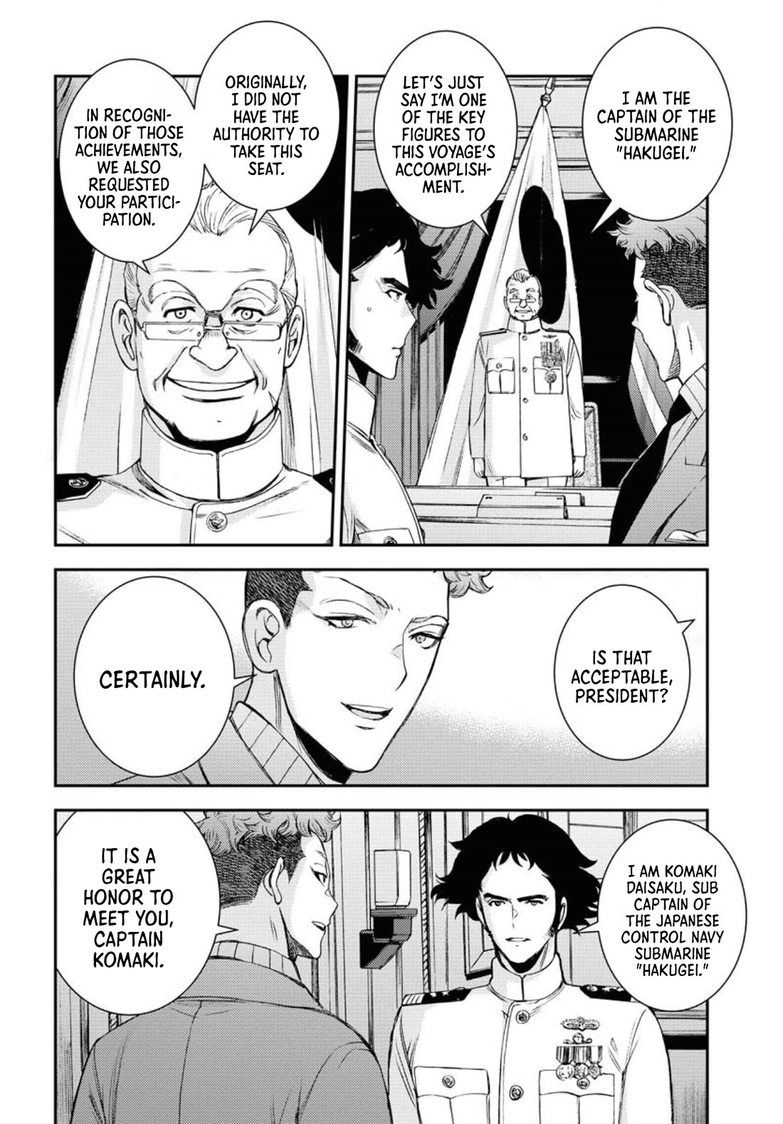 Aoki Hagane no Arpeggio Chapter 155 page 7 - Chapter 155
