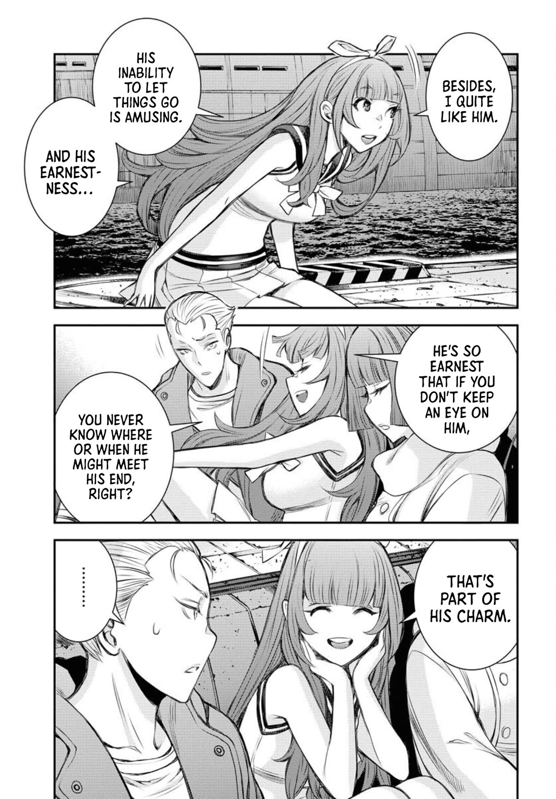 Aoki Hagane no Arpeggio Chapter 156 page 10 - Chapter 156