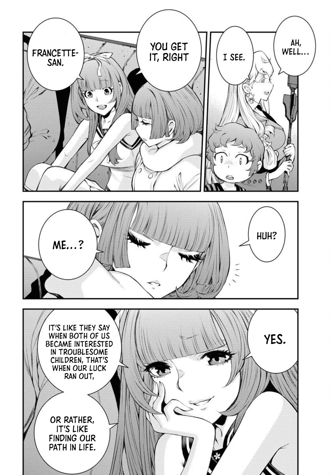 Aoki Hagane no Arpeggio Chapter 156 page 11 - Chapter 156