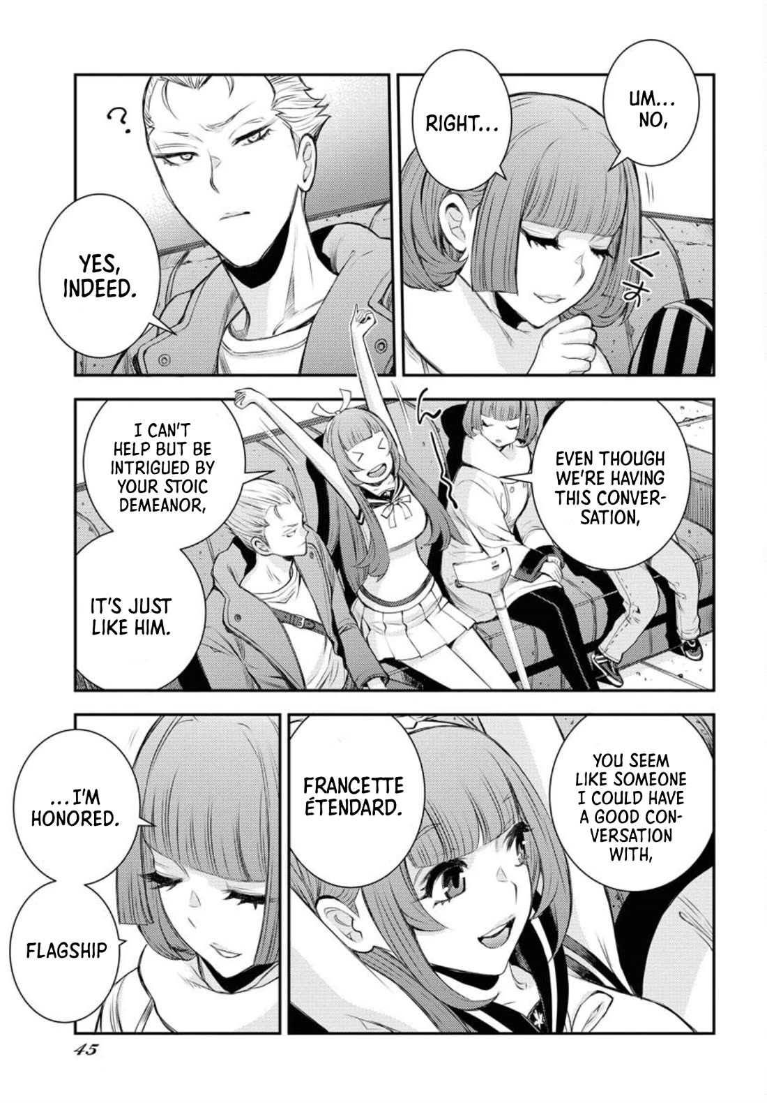 Aoki Hagane no Arpeggio Chapter 156 page 12 - Chapter 156