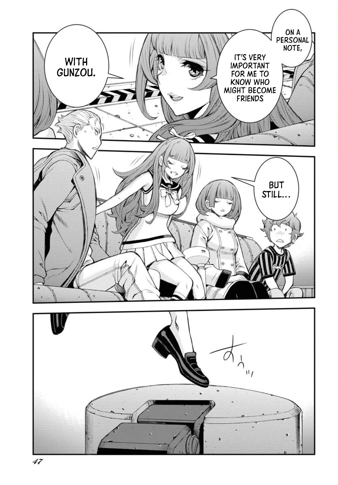 Aoki Hagane no Arpeggio Chapter 156 page 14 - Chapter 156