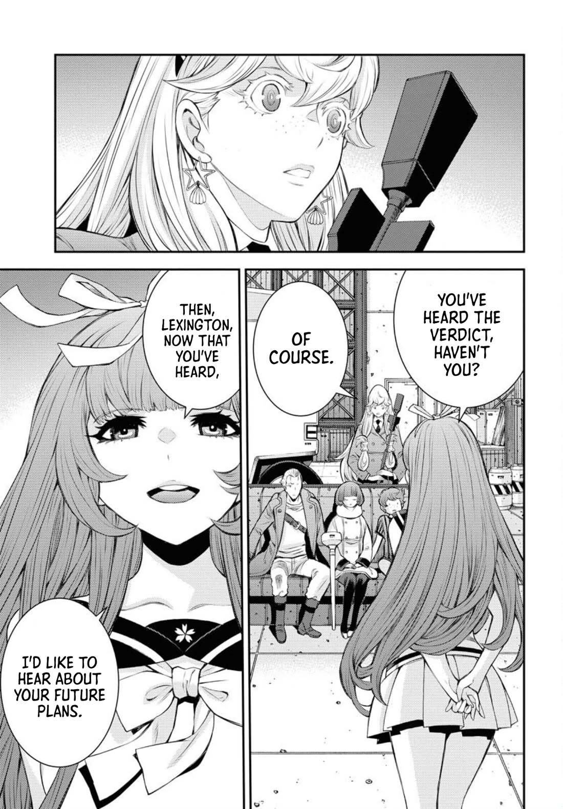 Aoki Hagane no Arpeggio Chapter 156 page 16 - Chapter 156