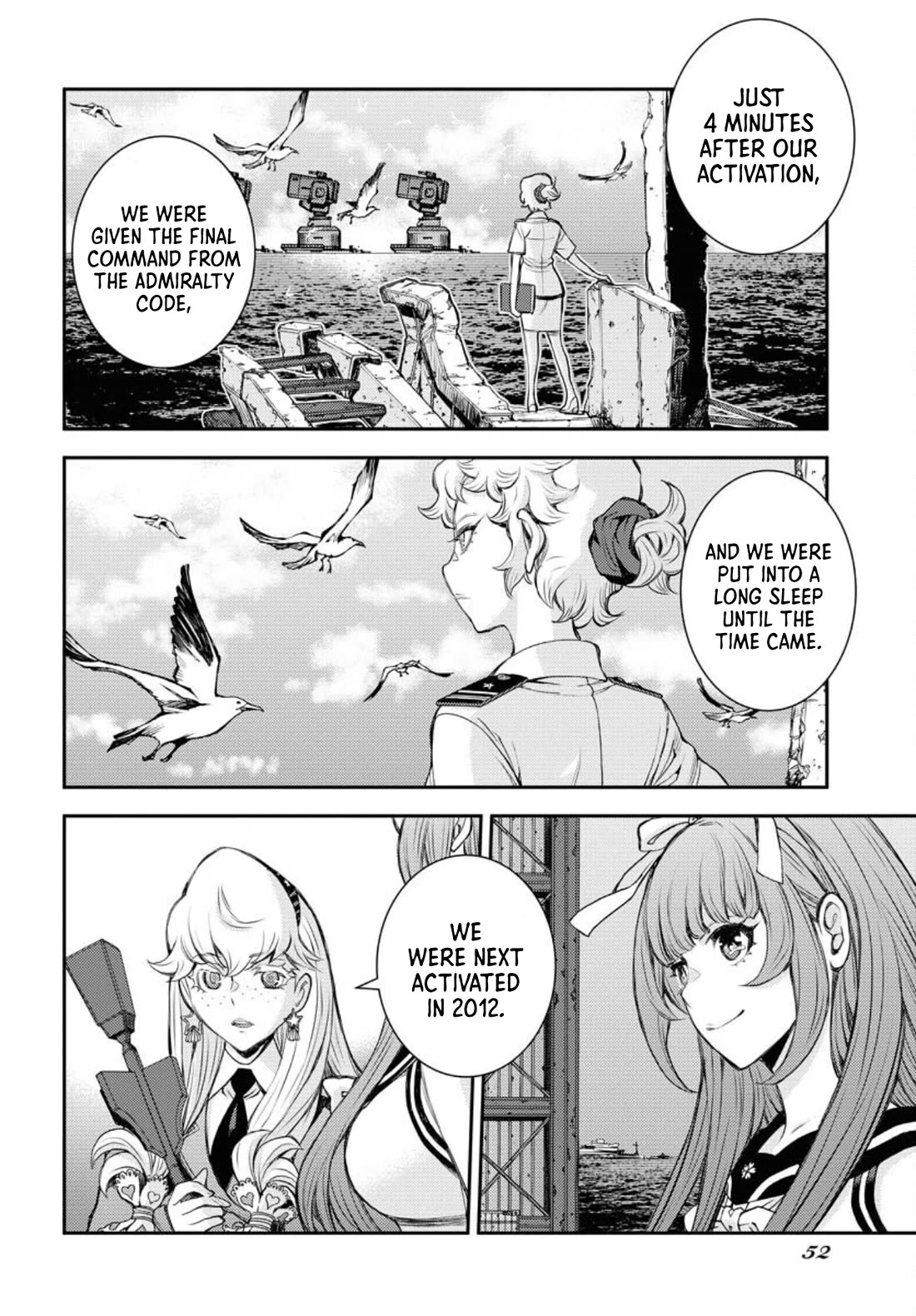 Aoki Hagane no Arpeggio Chapter 156 page 19 - Chapter 156
