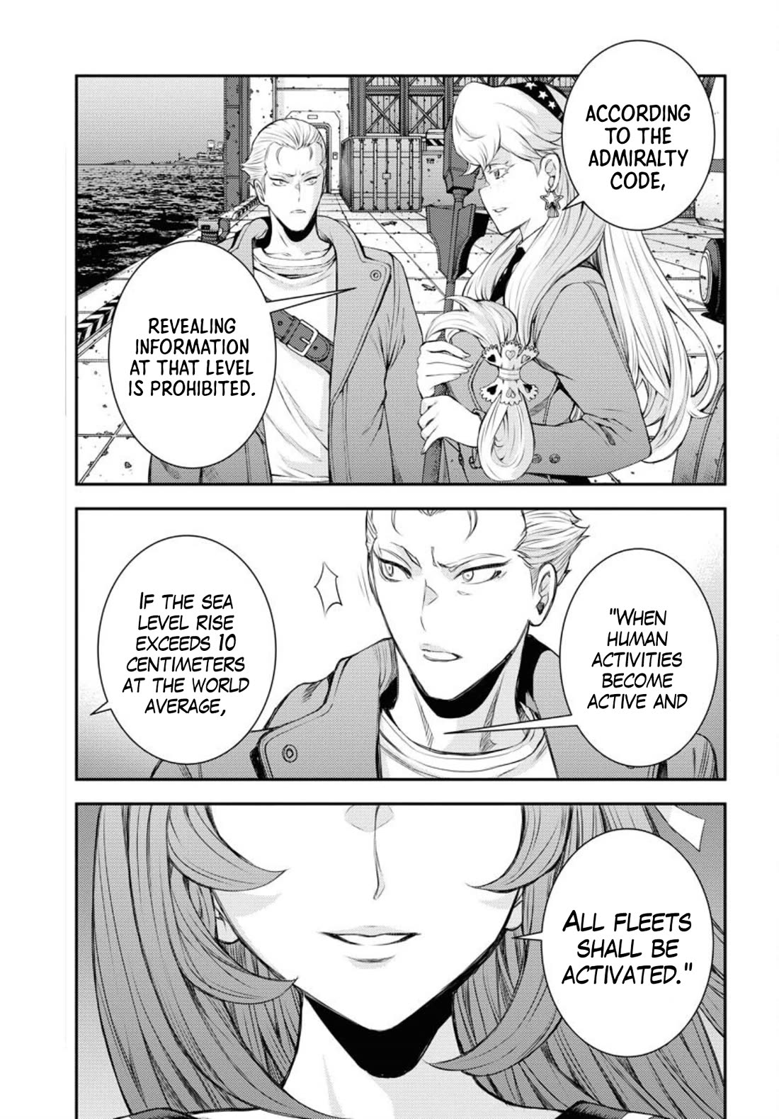 Aoki Hagane no Arpeggio Chapter 156 page 22 - Chapter 156