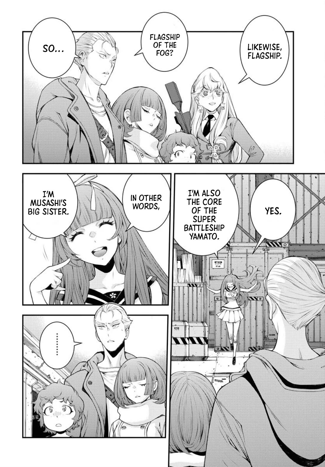 Aoki Hagane no Arpeggio Chapter 156 page 3 - Chapter 156
