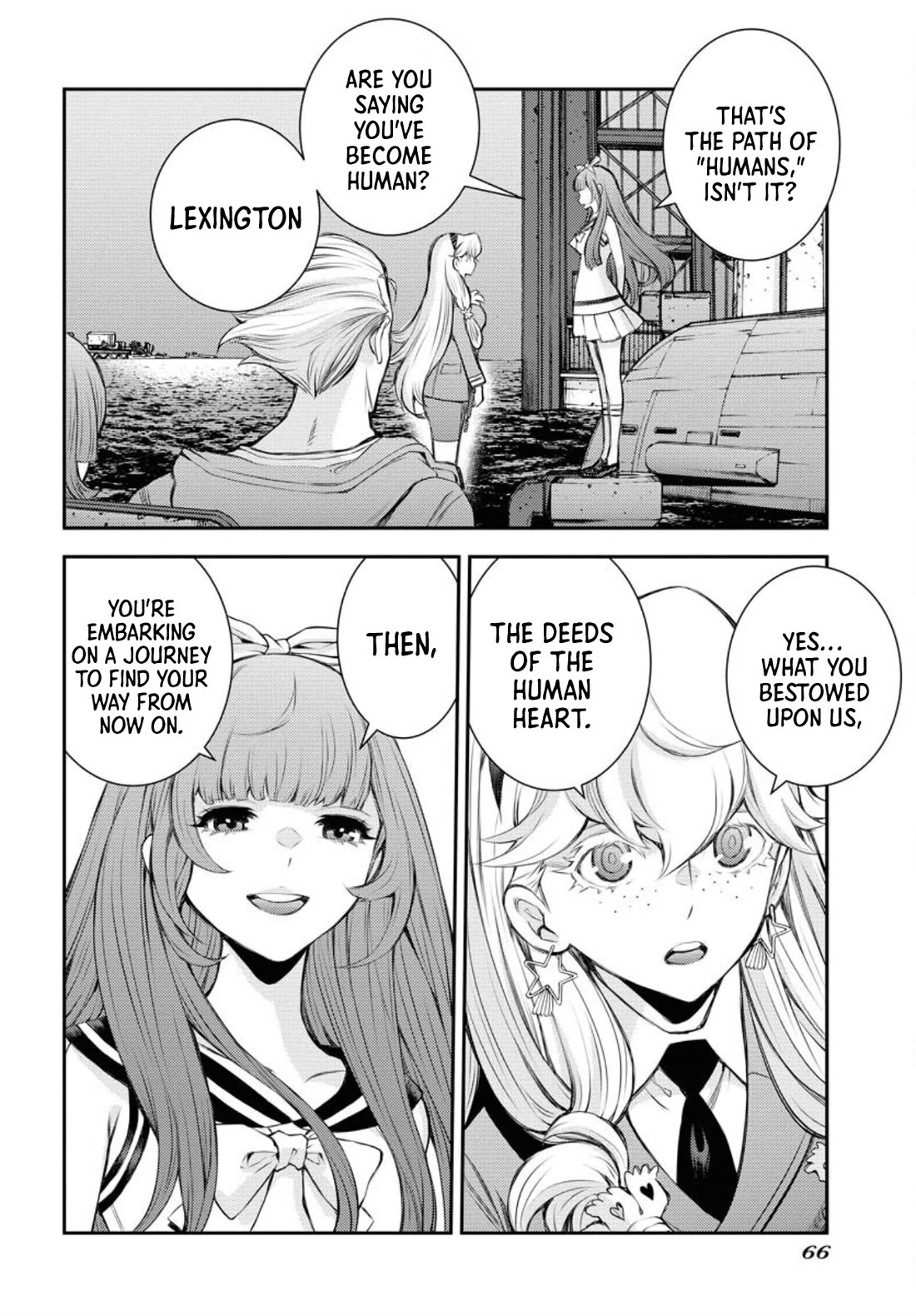 Aoki Hagane no Arpeggio Chapter 156 page 33 - Chapter 156