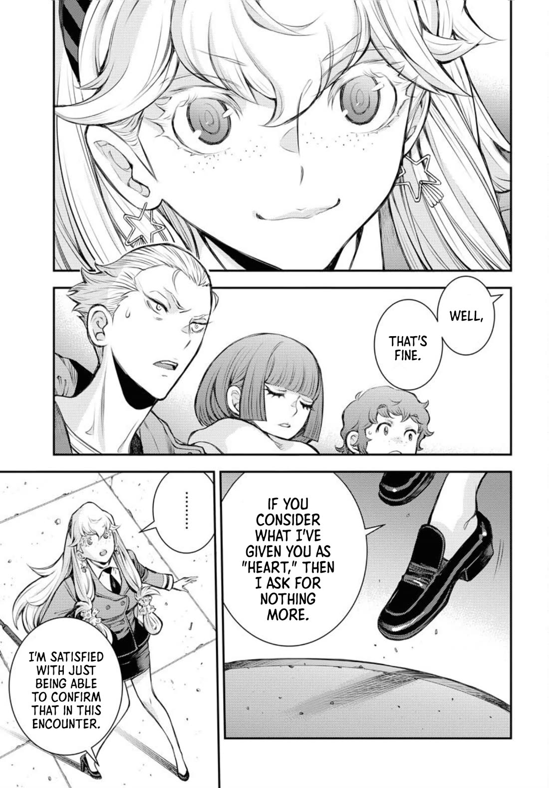 Aoki Hagane no Arpeggio Chapter 156 page 34 - Chapter 156