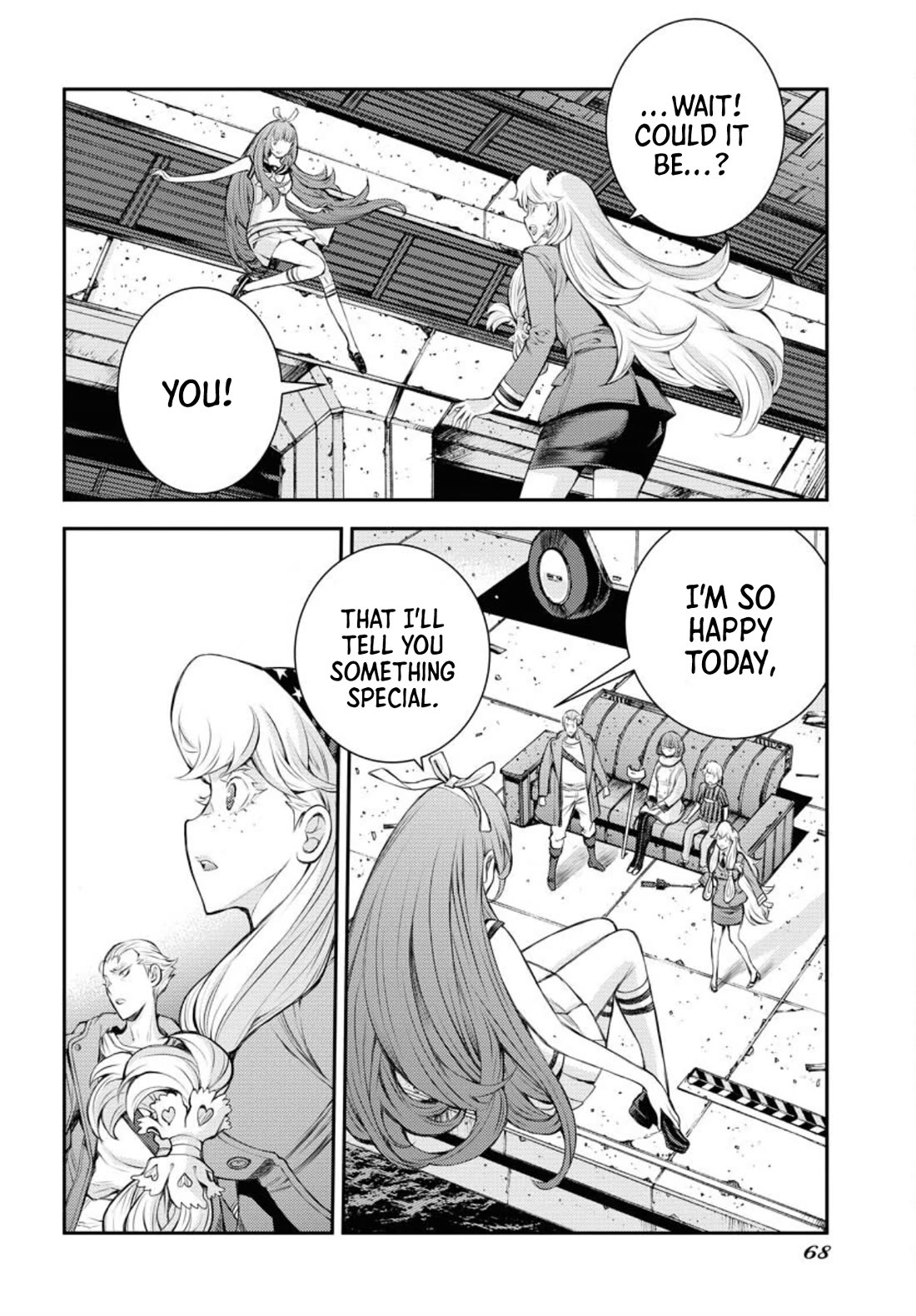 Aoki Hagane no Arpeggio Chapter 156 page 35 - Chapter 156