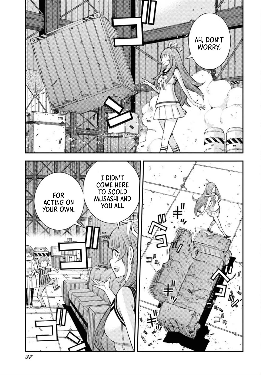 Aoki Hagane no Arpeggio Chapter 156 page 4 - Chapter 156