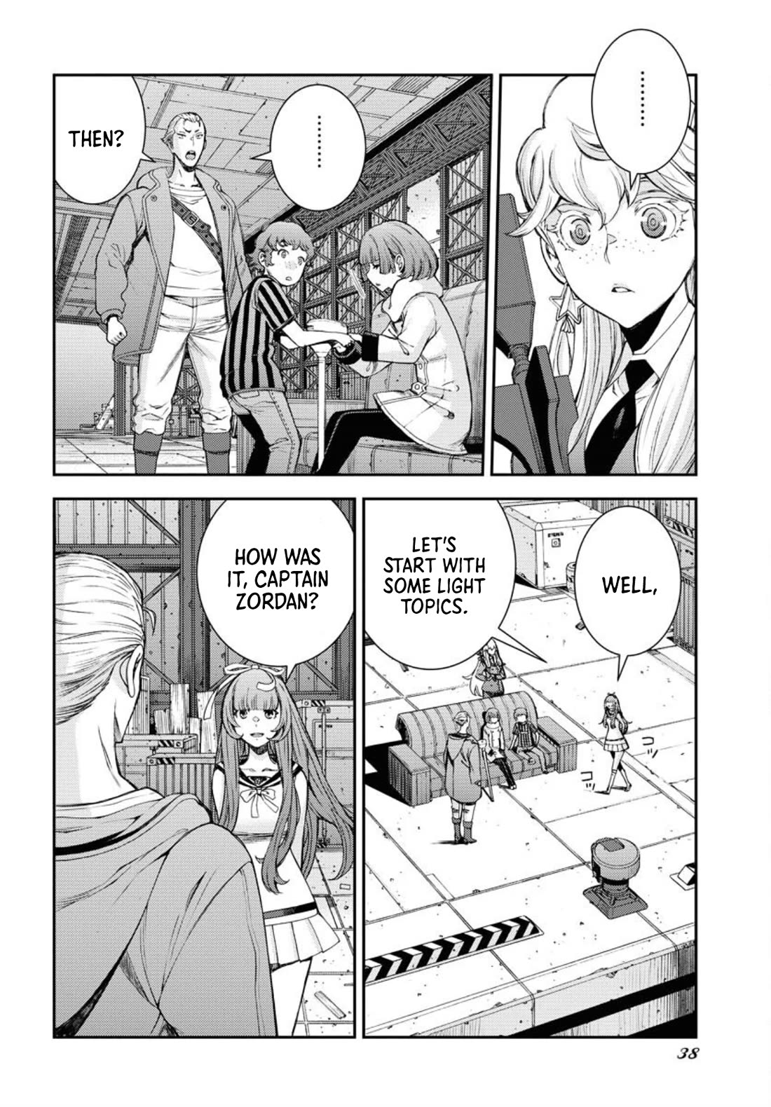 Aoki Hagane no Arpeggio Chapter 156 page 5 - Chapter 156