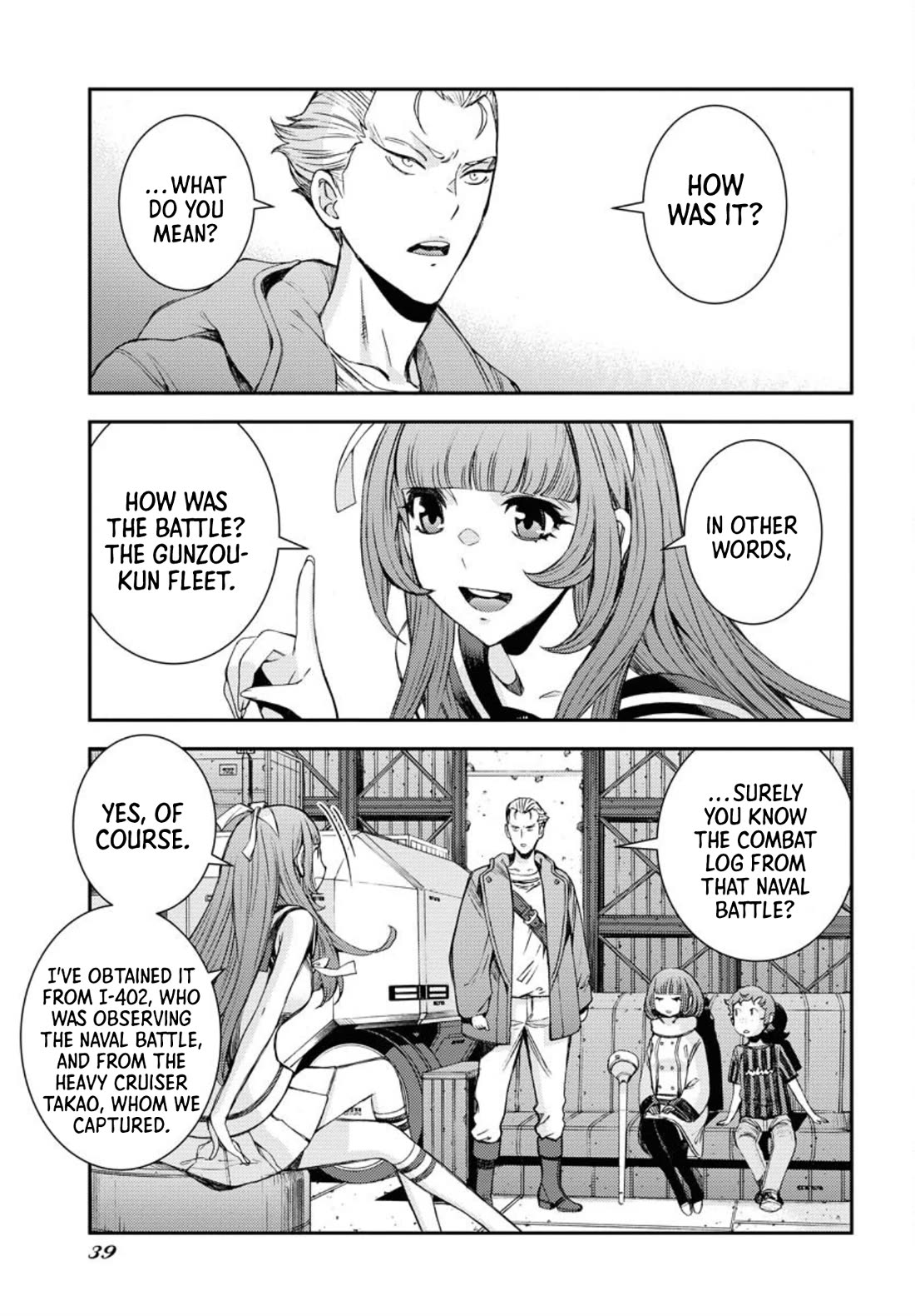 Aoki Hagane no Arpeggio Chapter 156 page 6 - Chapter 156