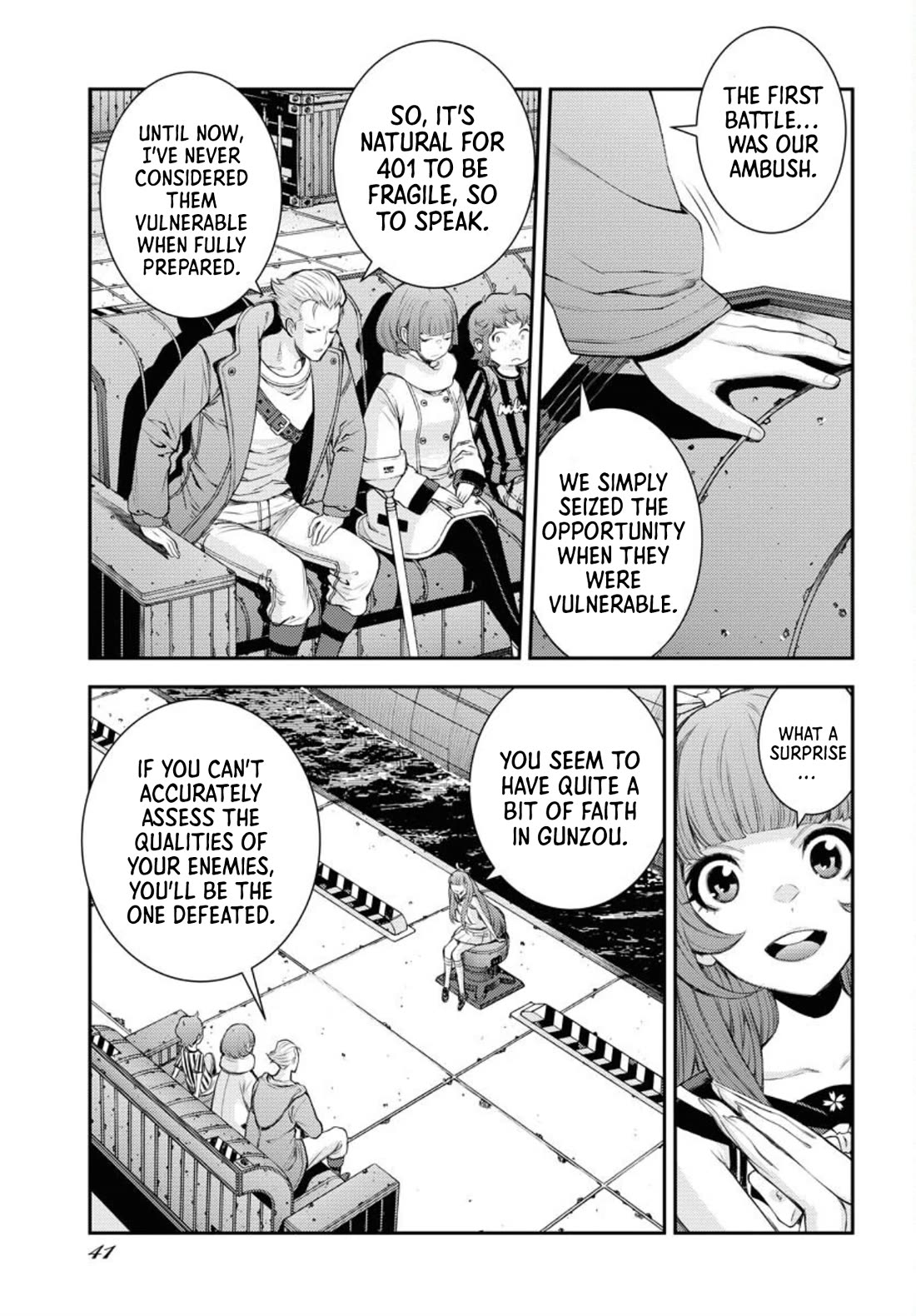 Aoki Hagane no Arpeggio Chapter 156 page 8 - Chapter 156