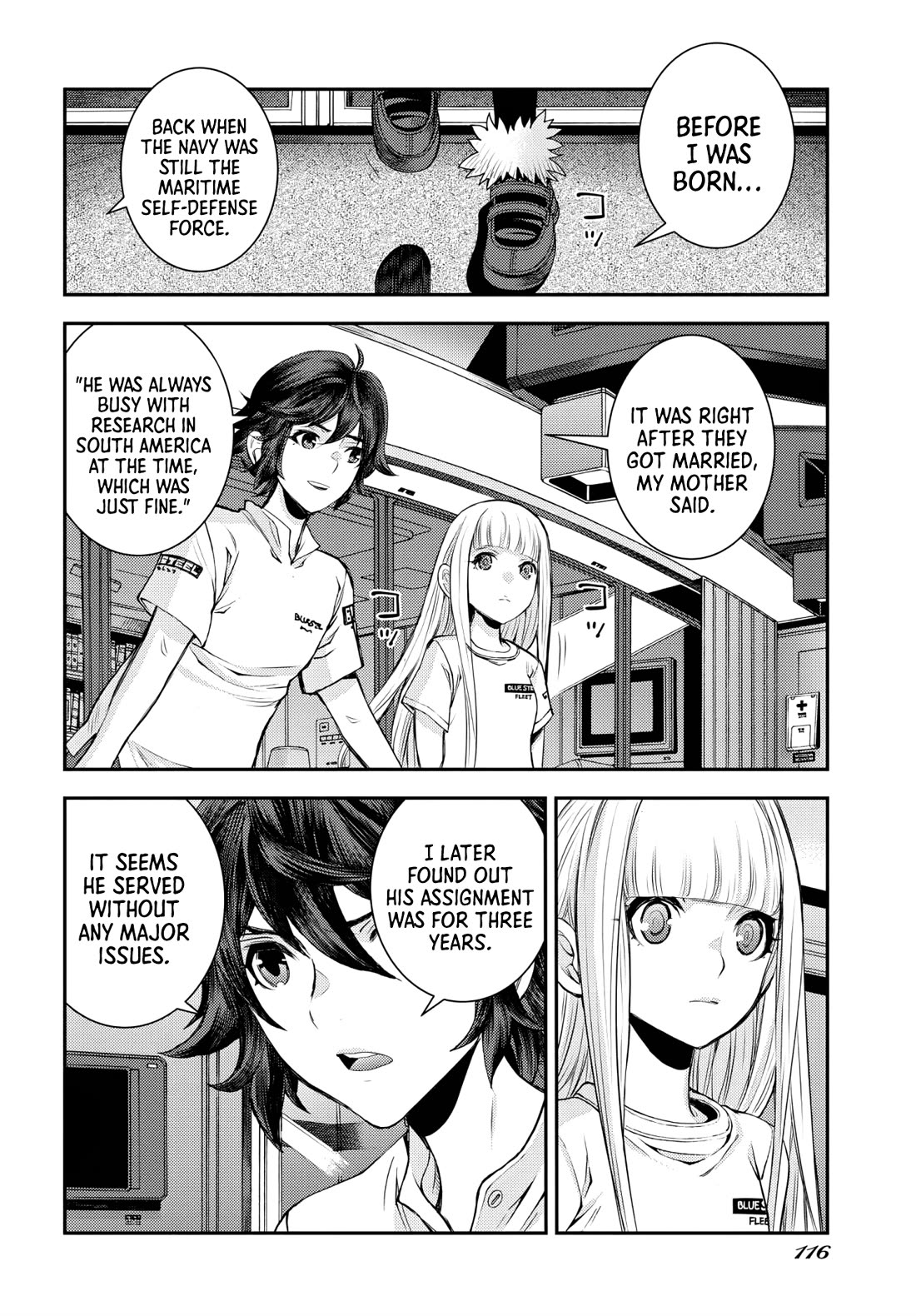 Aoki Hagane no Arpeggio Chapter 157 page 10 - Chapter 157