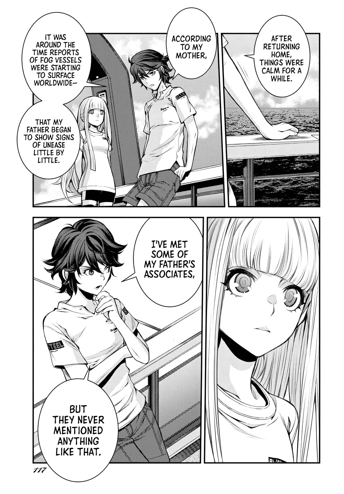 Aoki Hagane no Arpeggio Chapter 157 page 11 - Chapter 157