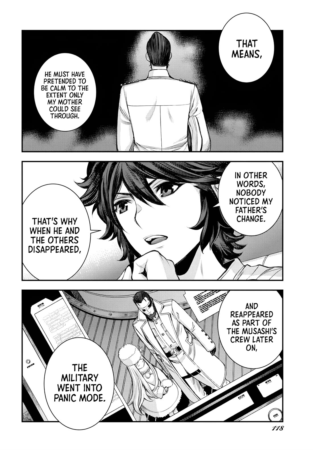 Aoki Hagane no Arpeggio Chapter 157 page 12 - Chapter 157