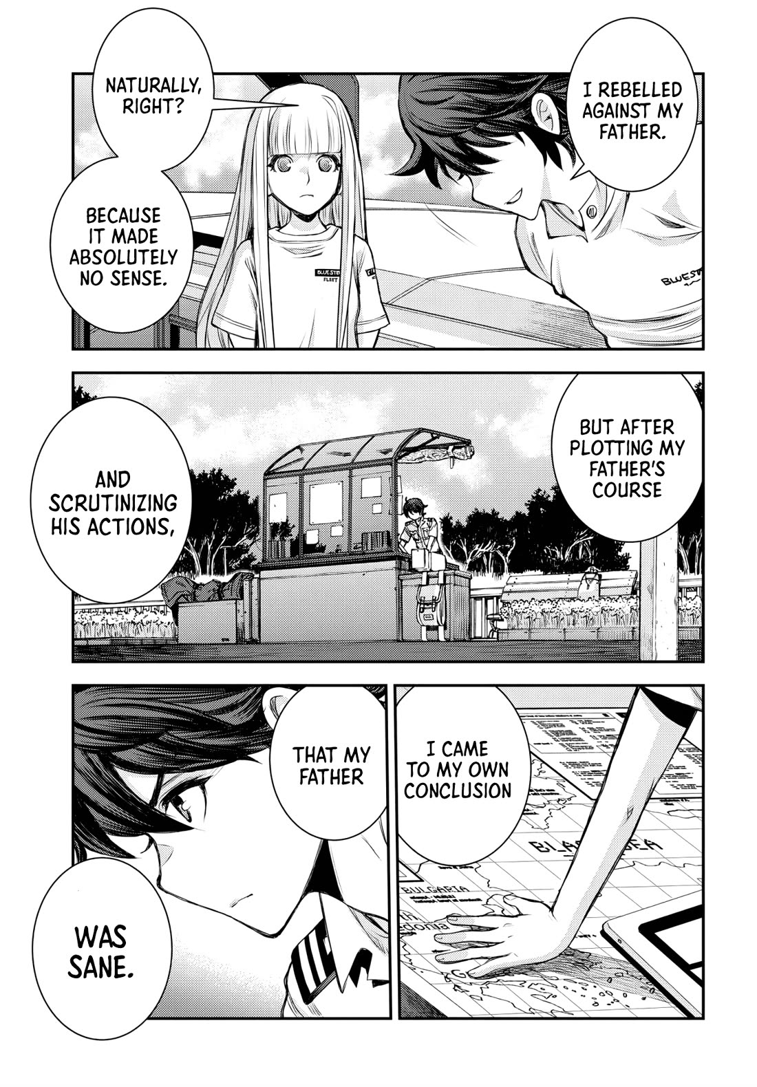 Aoki Hagane no Arpeggio Chapter 157 page 13 - Chapter 157