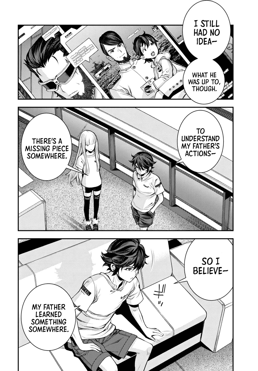 Aoki Hagane no Arpeggio Chapter 157 page 14 - Chapter 157