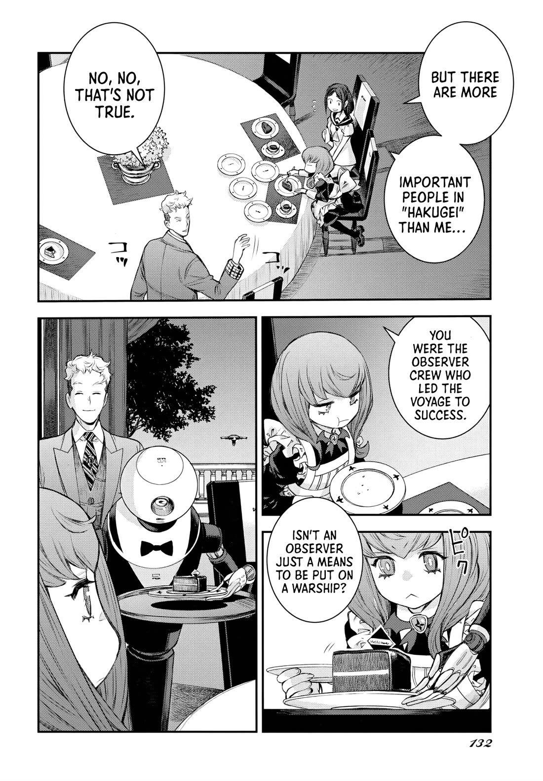 Aoki Hagane no Arpeggio Chapter 157 page 26 - Chapter 157