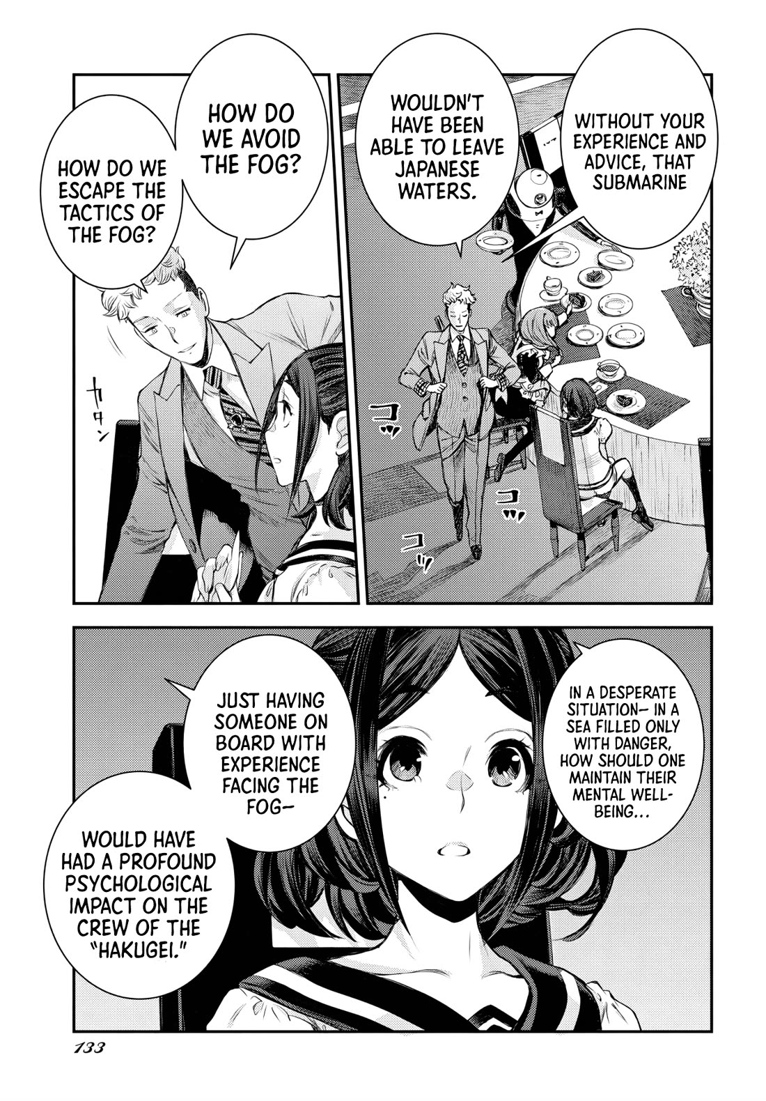 Aoki Hagane no Arpeggio Chapter 157 page 27 - Chapter 157