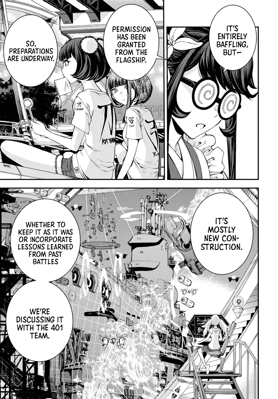 Aoki Hagane no Arpeggio Chapter 157 page 5 - Chapter 157