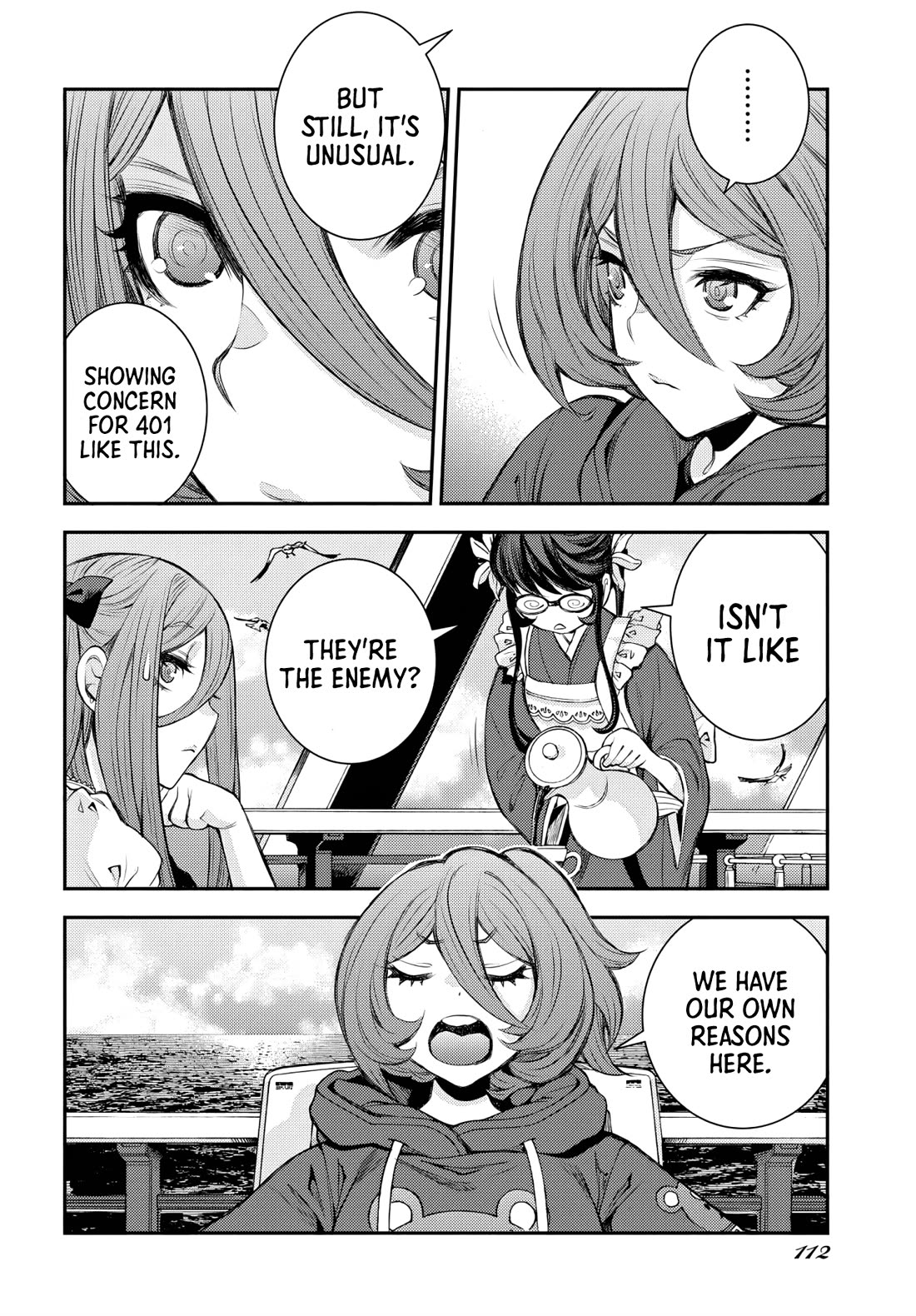 Aoki Hagane no Arpeggio Chapter 157 page 6 - Chapter 157