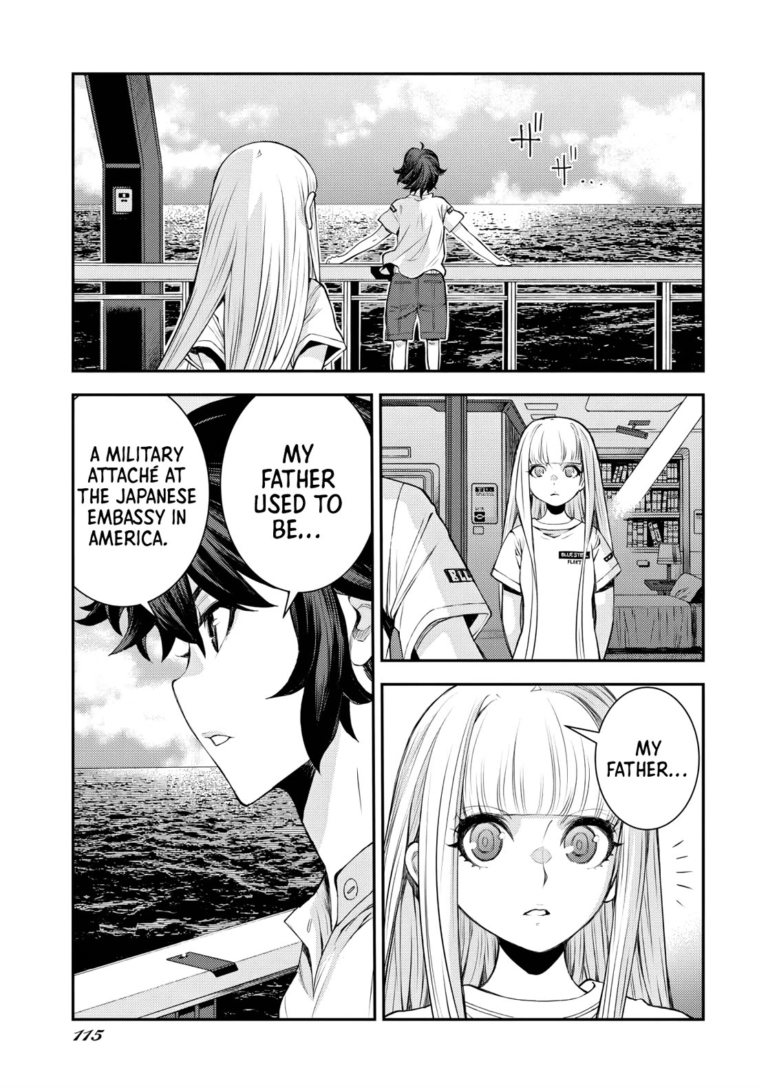 Aoki Hagane no Arpeggio Chapter 157 page 9 - Chapter 157