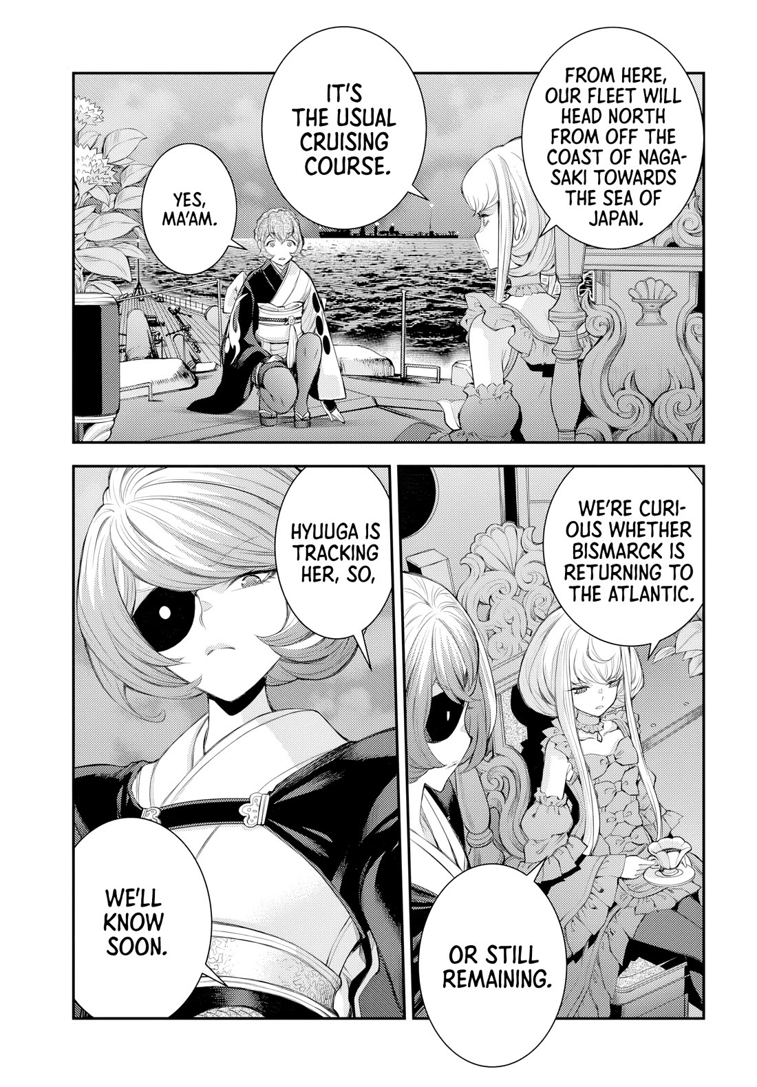 Aoki Hagane no Arpeggio Chapter 158 page 10 - Chapter 158