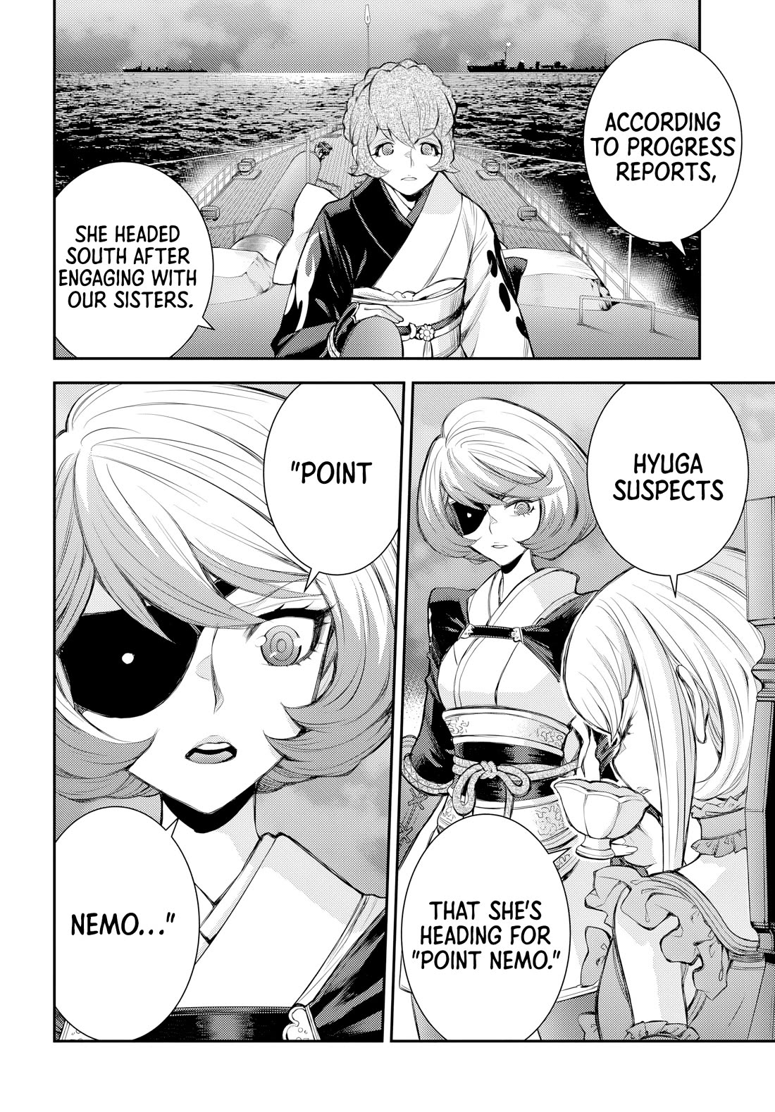 Aoki Hagane no Arpeggio Chapter 158 page 11 - Chapter 158