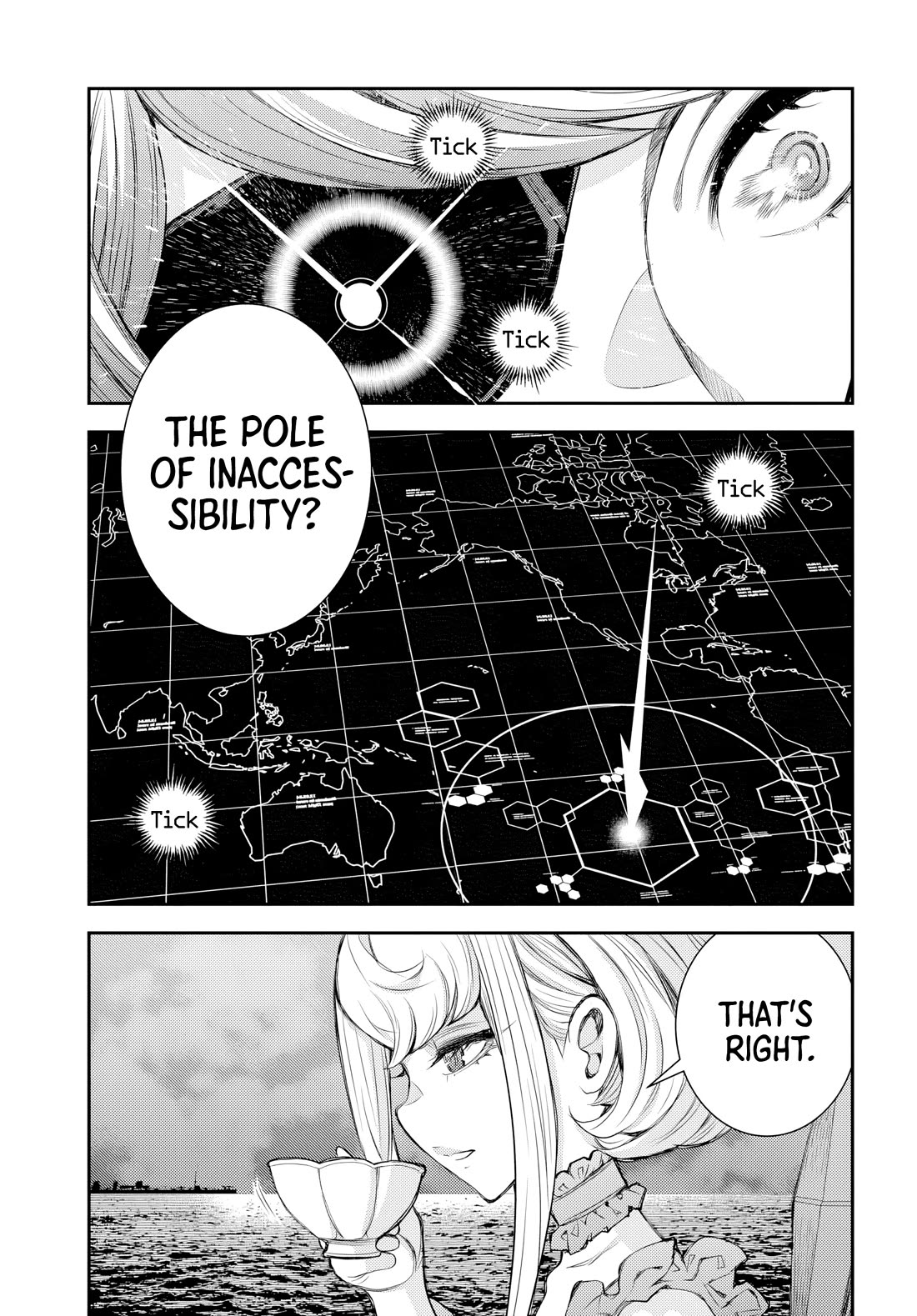 Aoki Hagane no Arpeggio Chapter 158 page 12 - Chapter 158