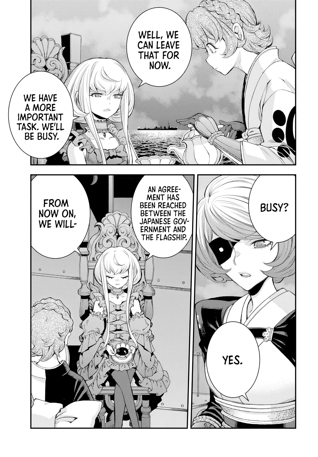 Aoki Hagane no Arpeggio Chapter 158 page 14 - Chapter 158