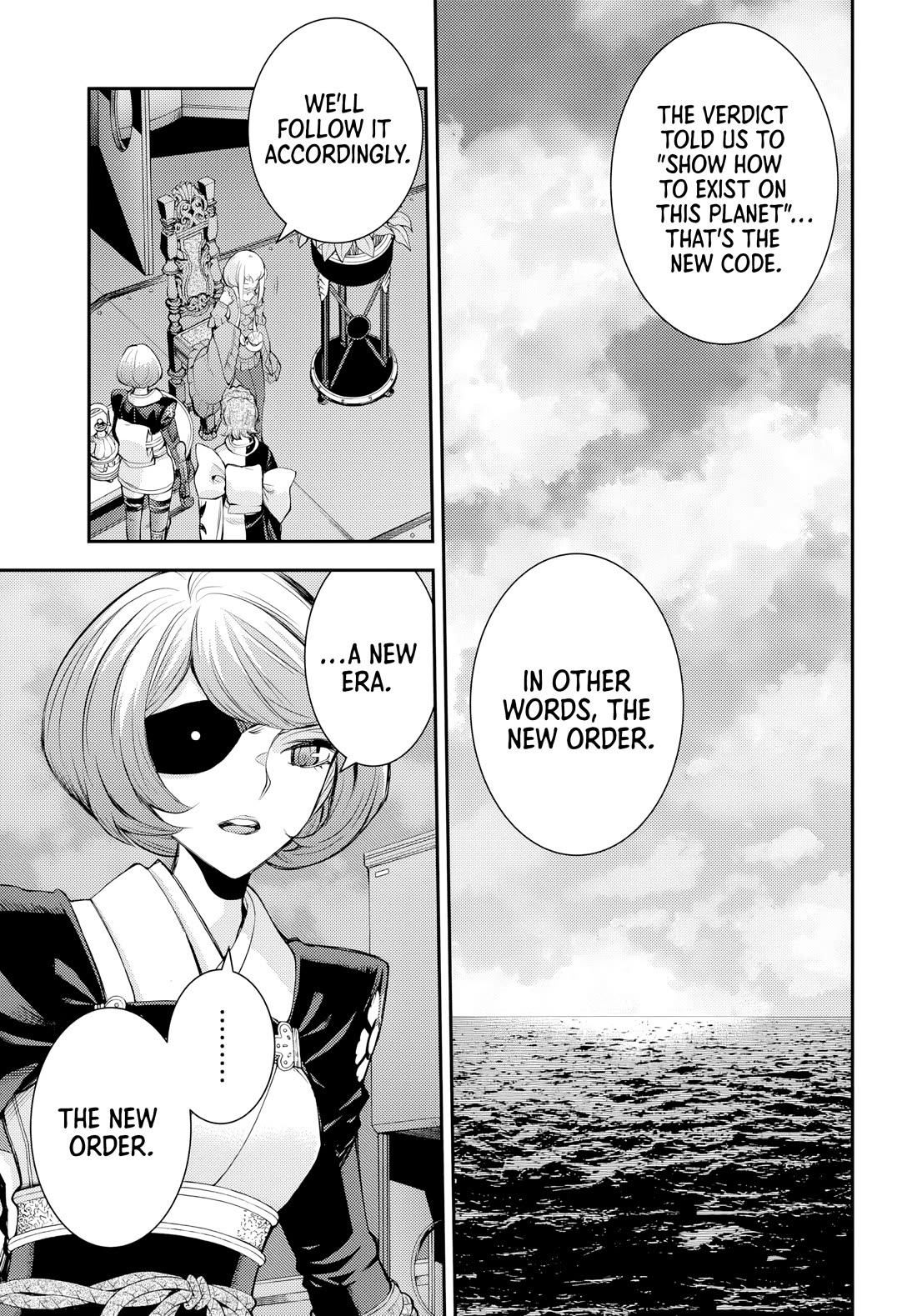Aoki Hagane no Arpeggio Chapter 158 page 18 - Chapter 158