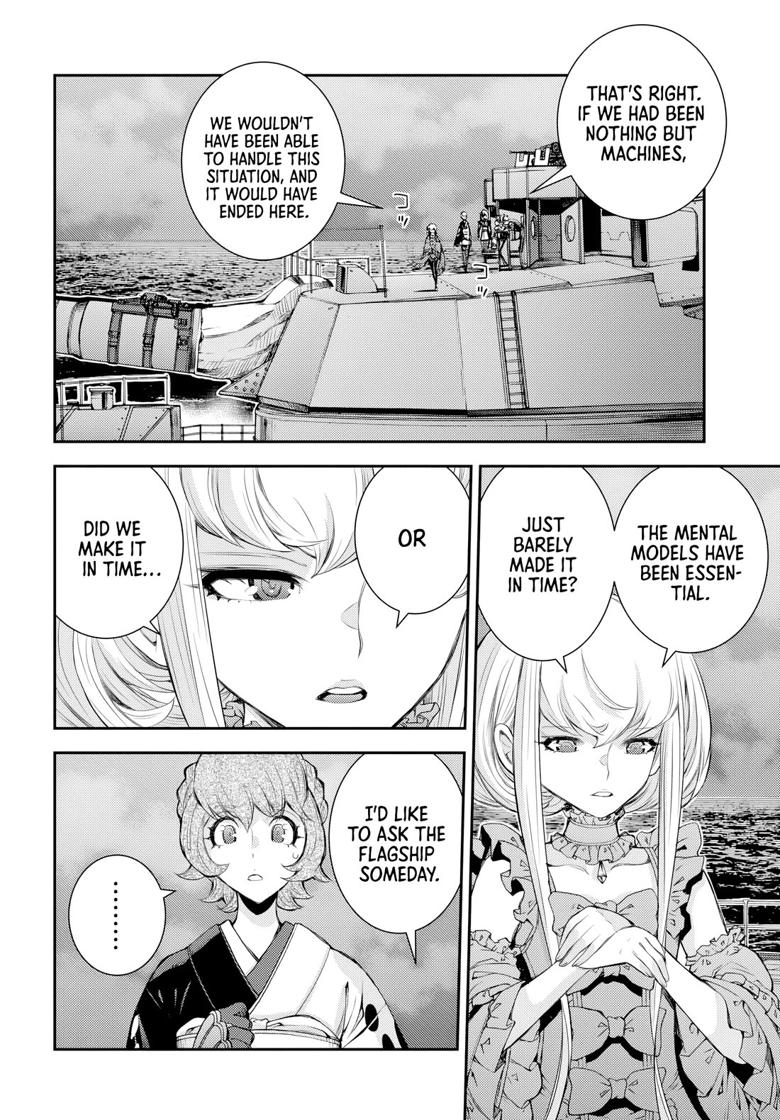 Aoki Hagane no Arpeggio Chapter 158 page 19 - Chapter 158
