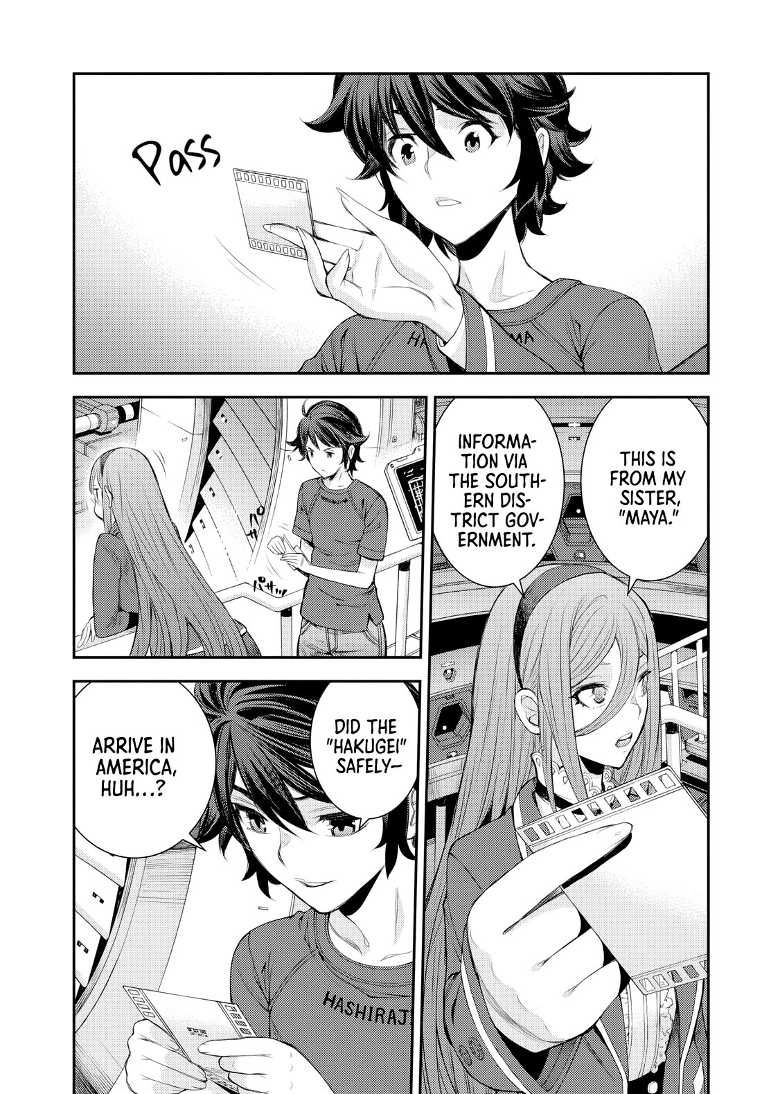 Aoki Hagane no Arpeggio Chapter 158 page 22 - Chapter 158