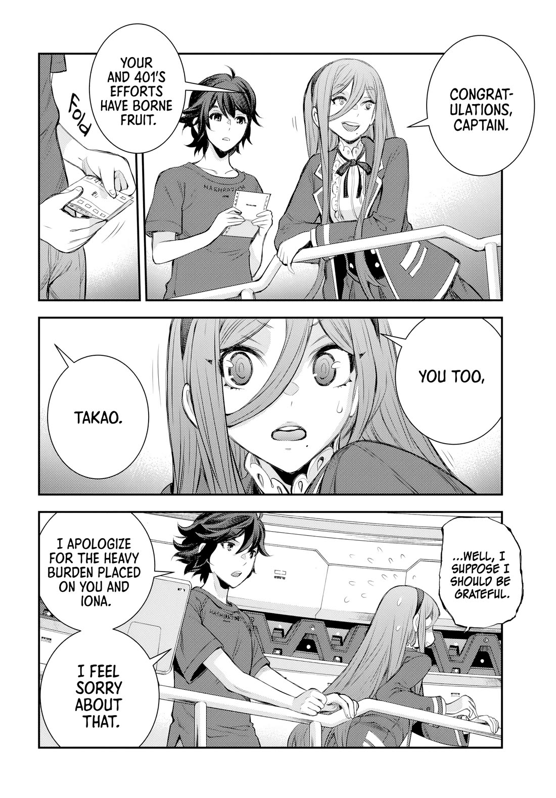 Aoki Hagane no Arpeggio Chapter 158 page 23 - Chapter 158