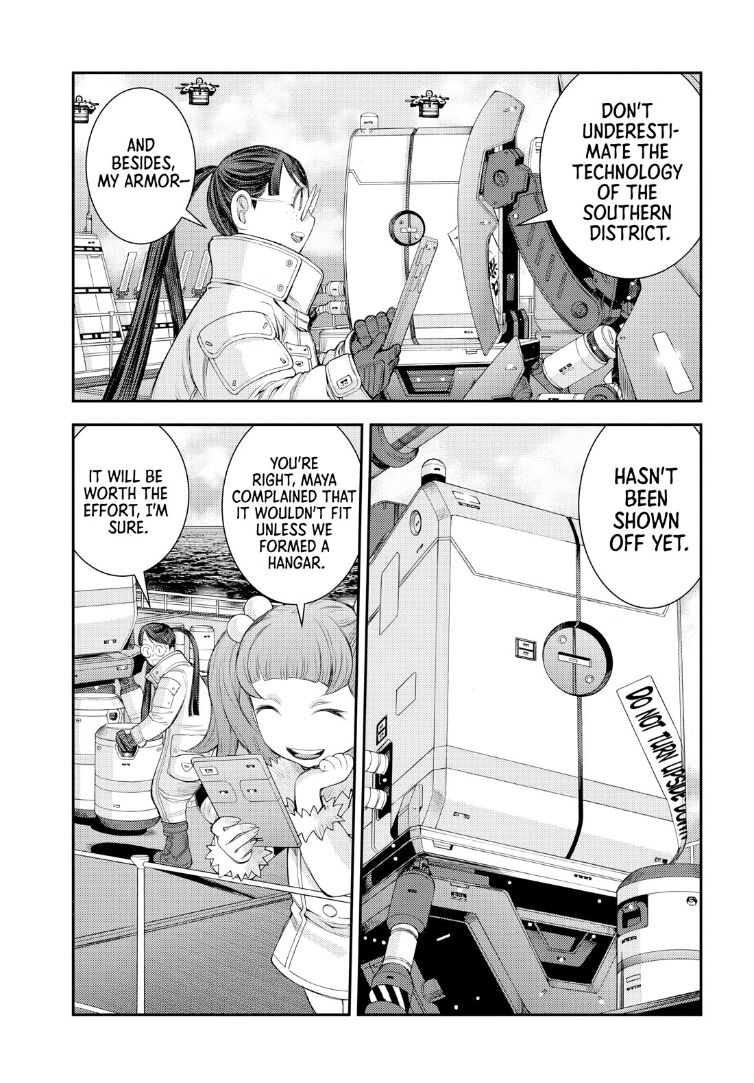 Aoki Hagane no Arpeggio Chapter 158 page 4 - Chapter 158