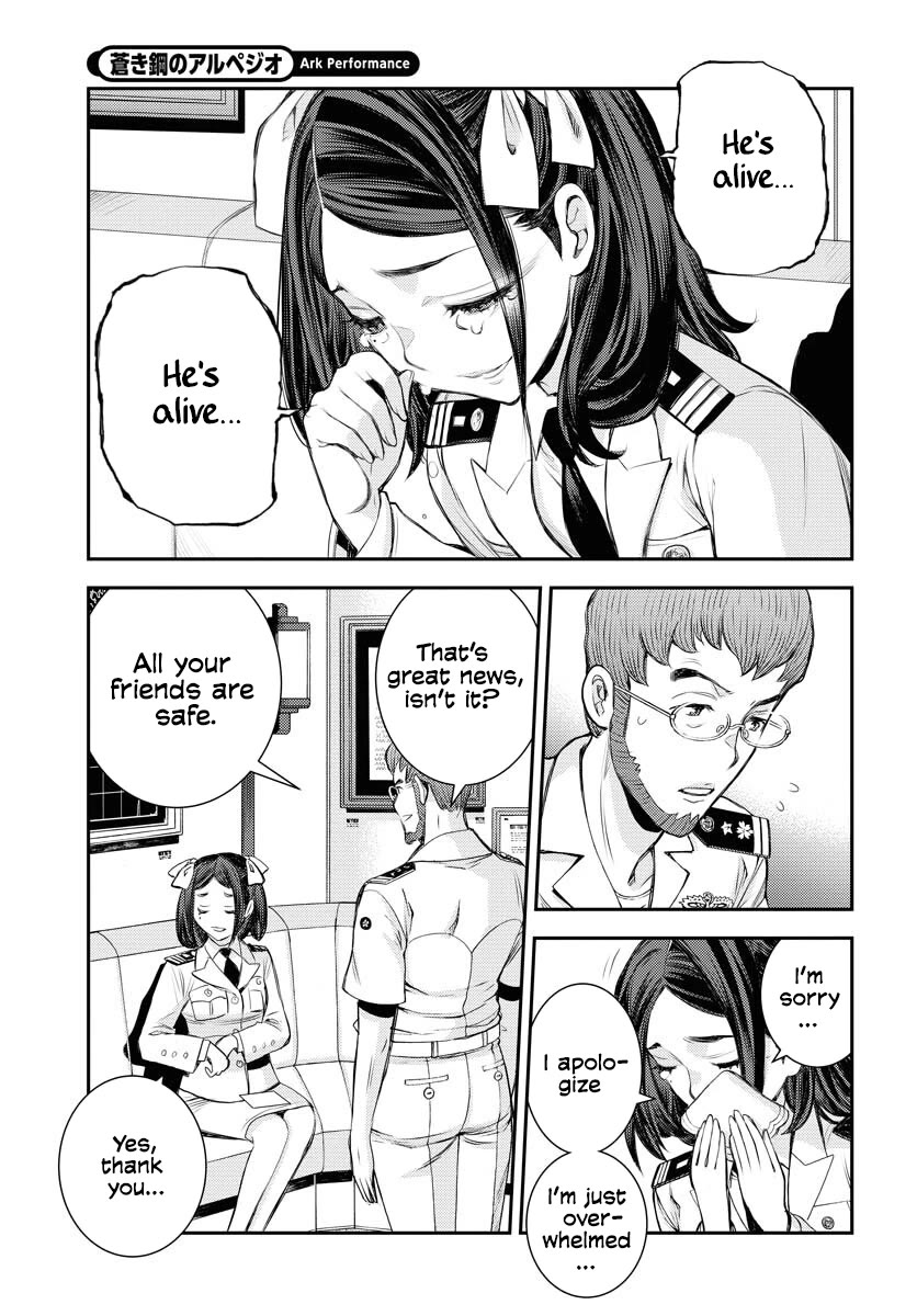 Aoki Hagane no Arpeggio Chapter 159 page 13 - Chapter 159
