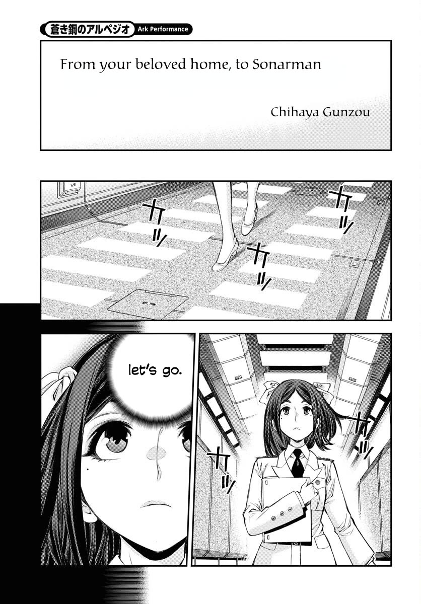 Aoki Hagane no Arpeggio Chapter 159 page 23 - Chapter 159