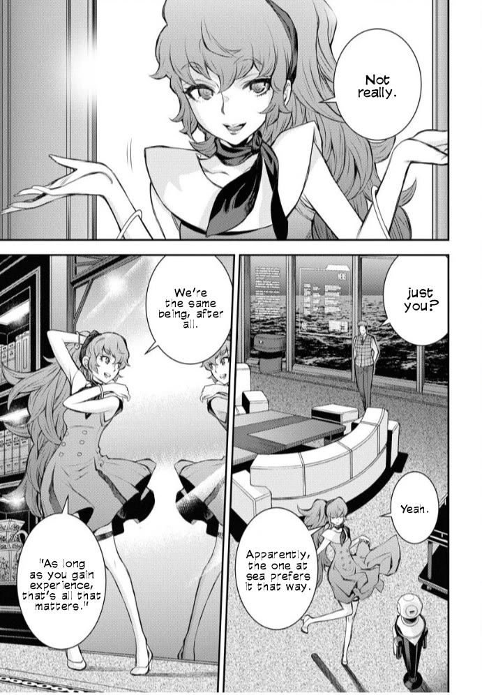 Aoki Hagane no Arpeggio Chapter 160 page 11 - Chapter 160: Depth 160
