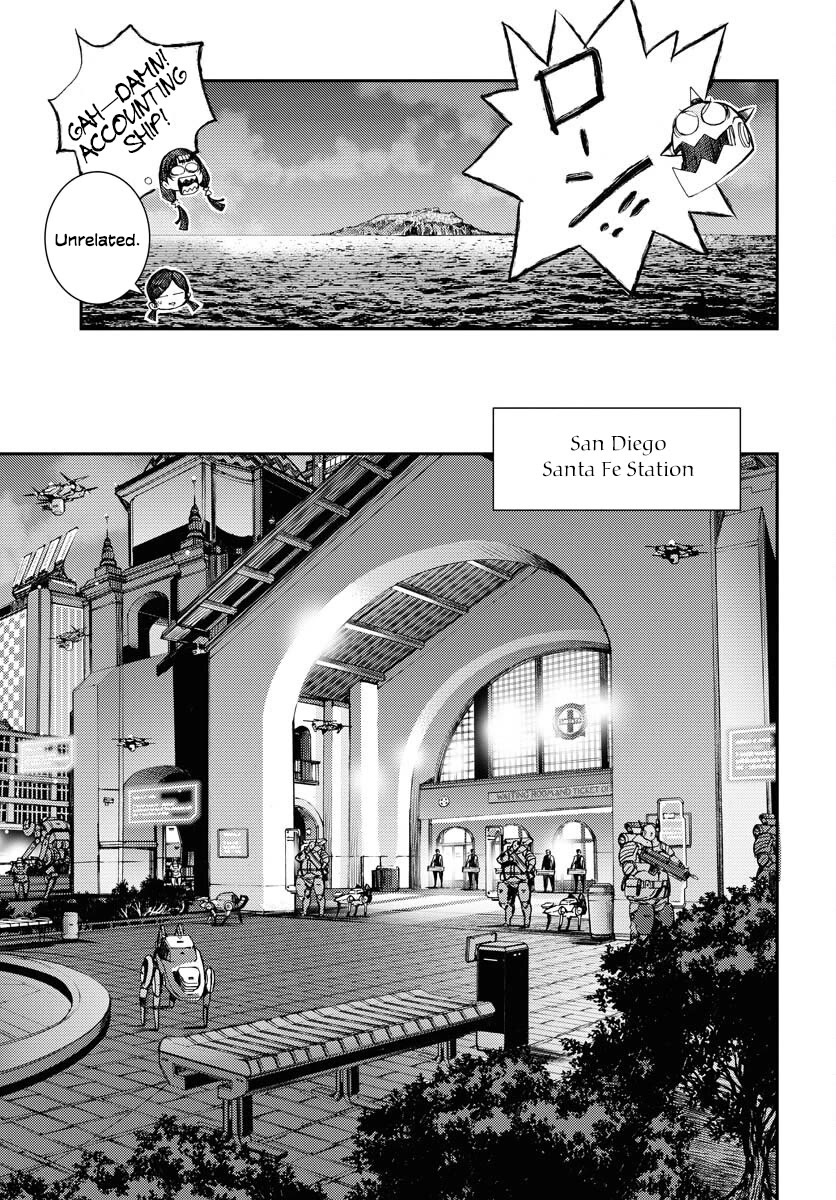 Aoki Hagane no Arpeggio Chapter 162 page 18 - Chapter 162
