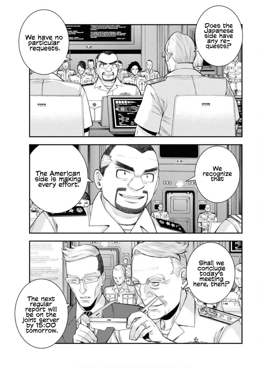 Aoki Hagane no Arpeggio Chapter 163 page 10 - Chapter 163