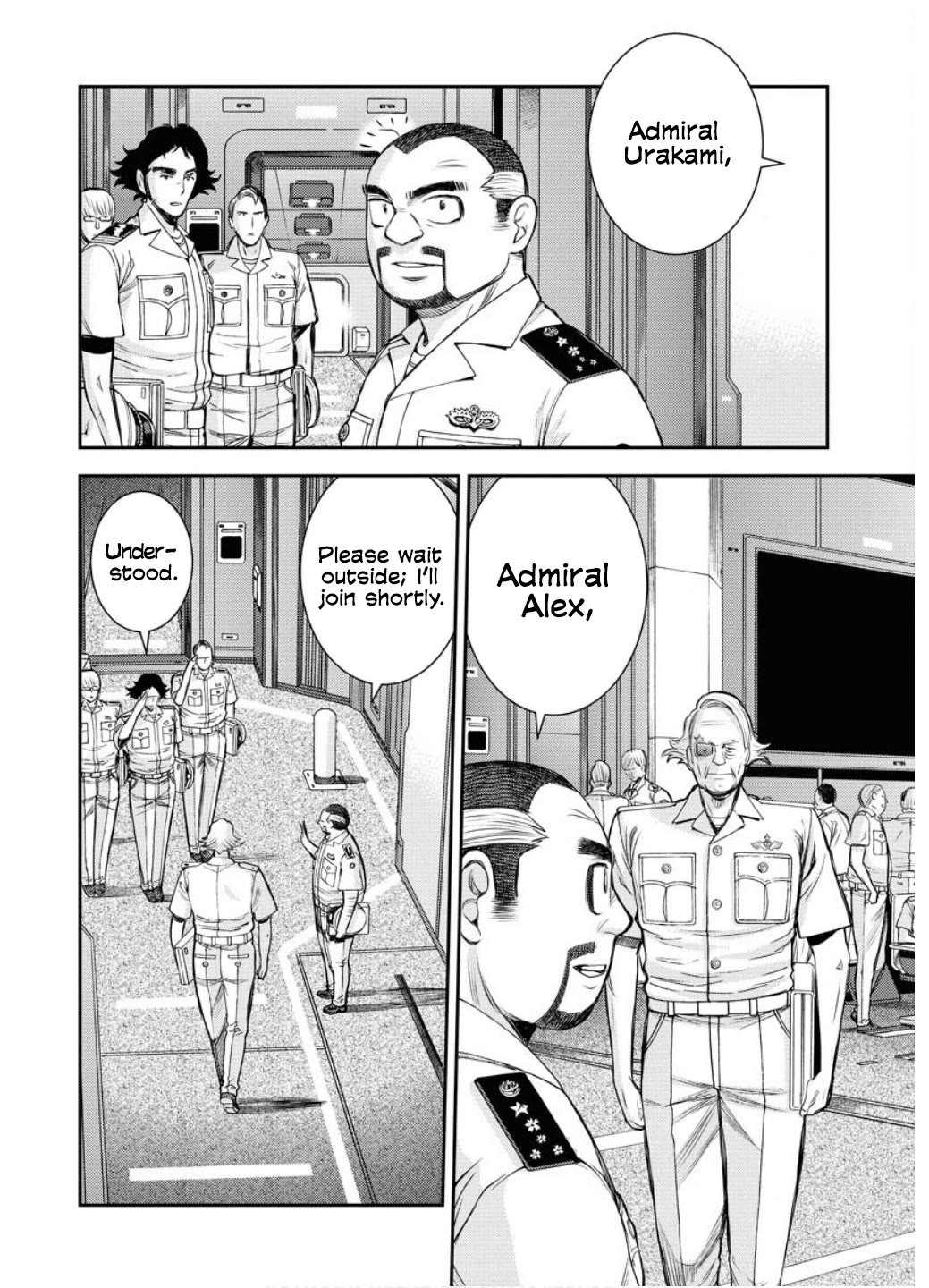 Aoki Hagane no Arpeggio Chapter 163 page 13 - Chapter 163