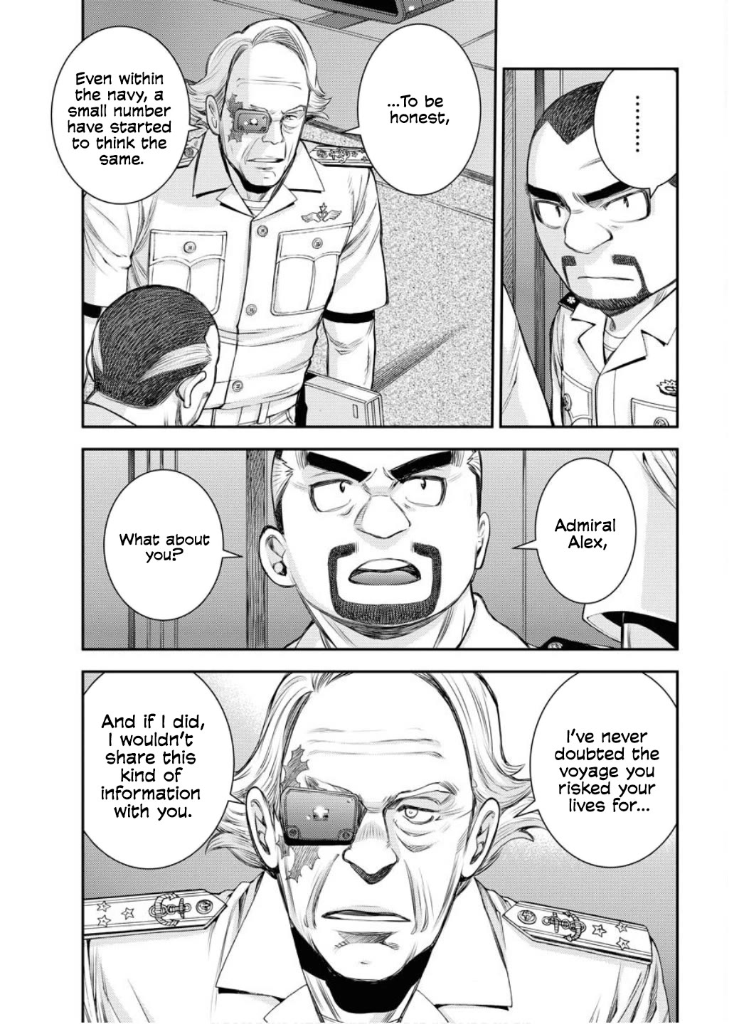 Aoki Hagane no Arpeggio Chapter 163 page 16 - Chapter 163
