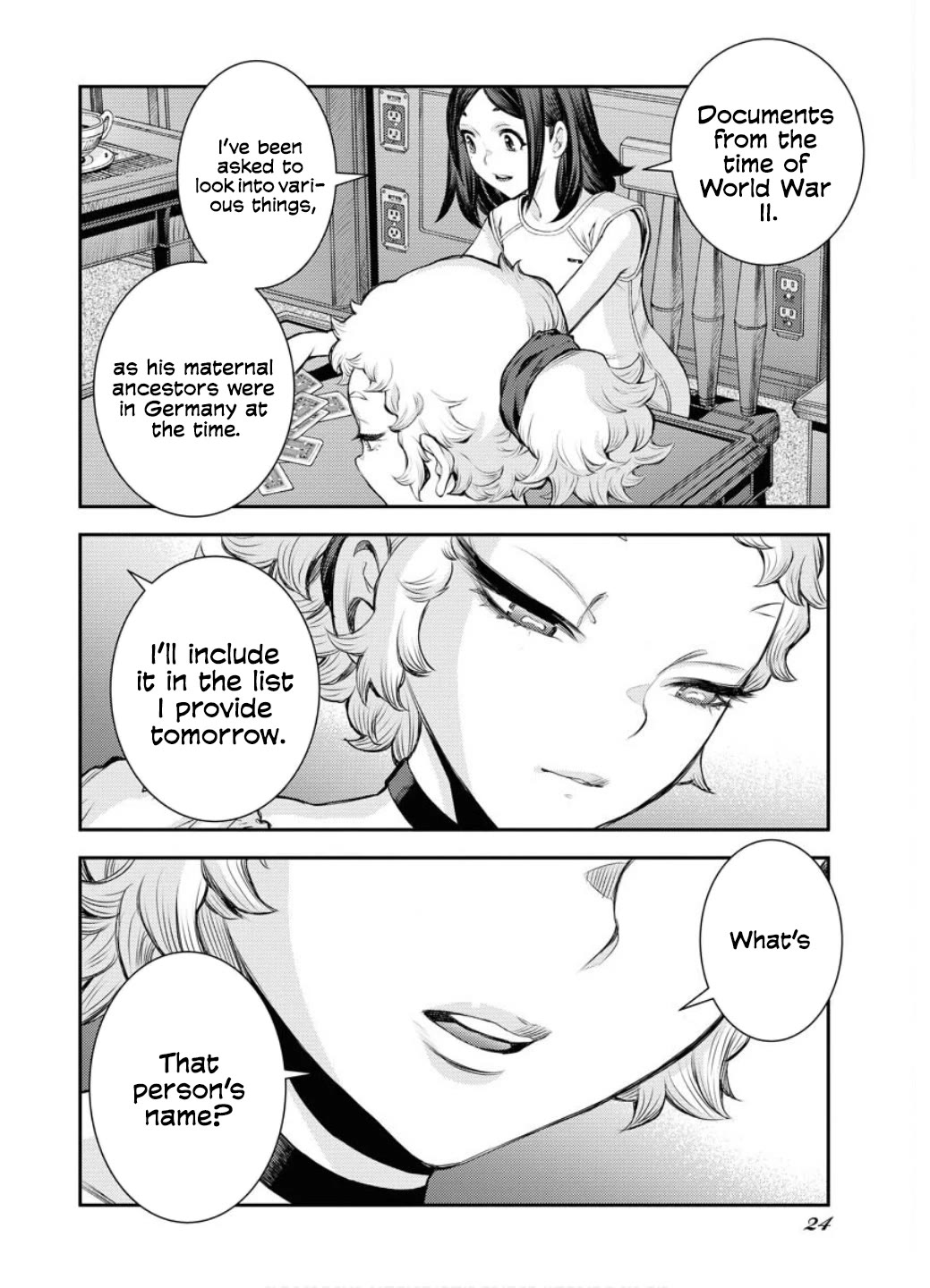 Aoki Hagane no Arpeggio Chapter 163 page 25 - Chapter 163