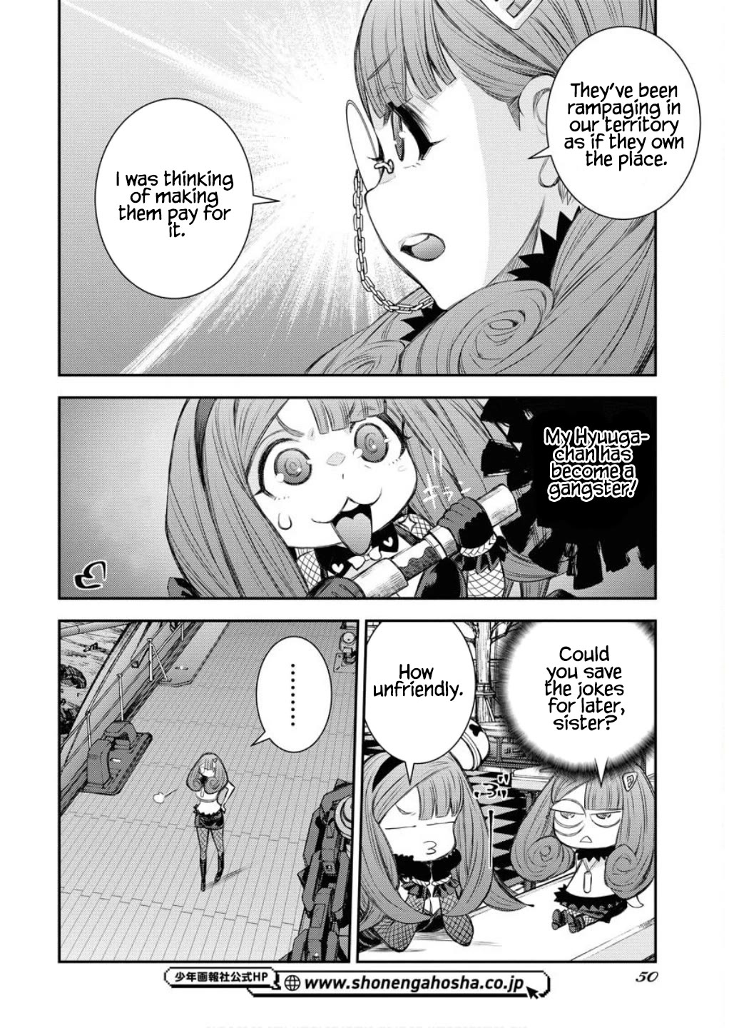 Aoki Hagane no Arpeggio Chapter 164 page 11 - Chapter 164