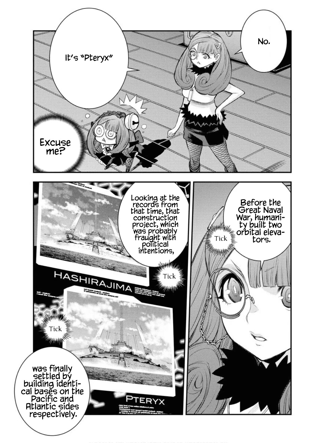 Aoki Hagane no Arpeggio Chapter 164 page 14 - Chapter 164