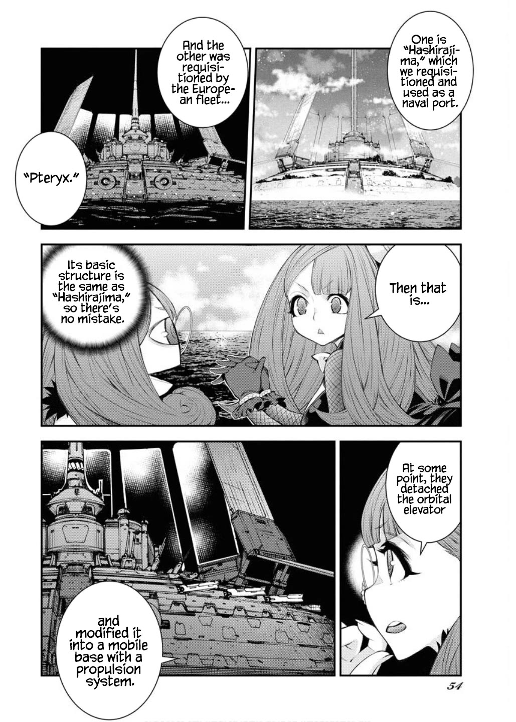 Aoki Hagane no Arpeggio Chapter 164 page 15 - Chapter 164