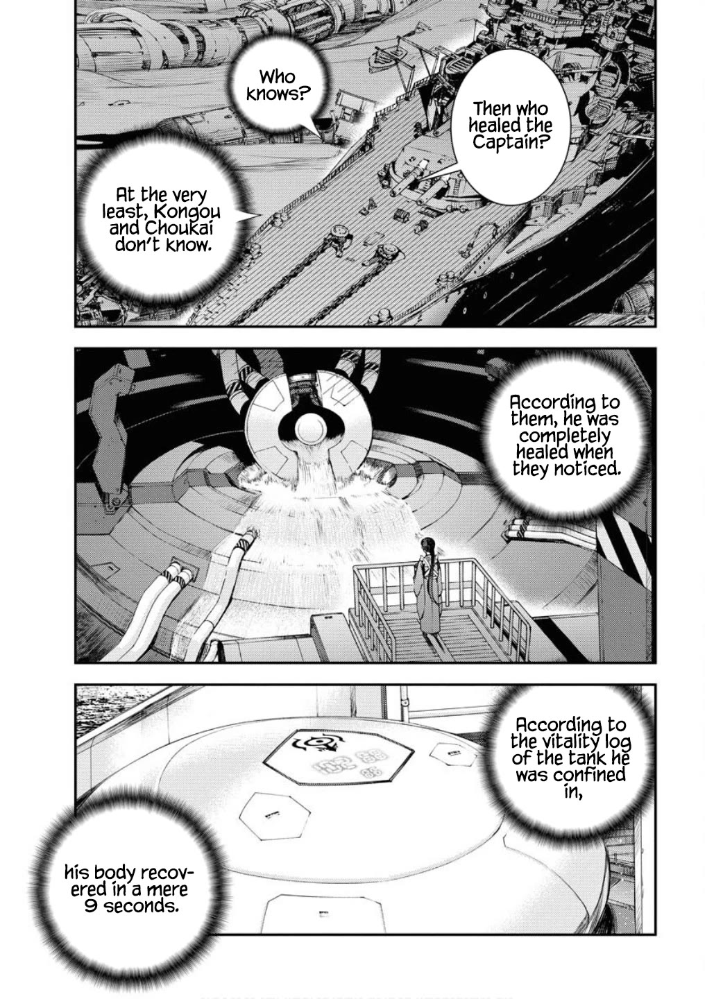 Aoki Hagane no Arpeggio Chapter 164 page 8 - Chapter 164