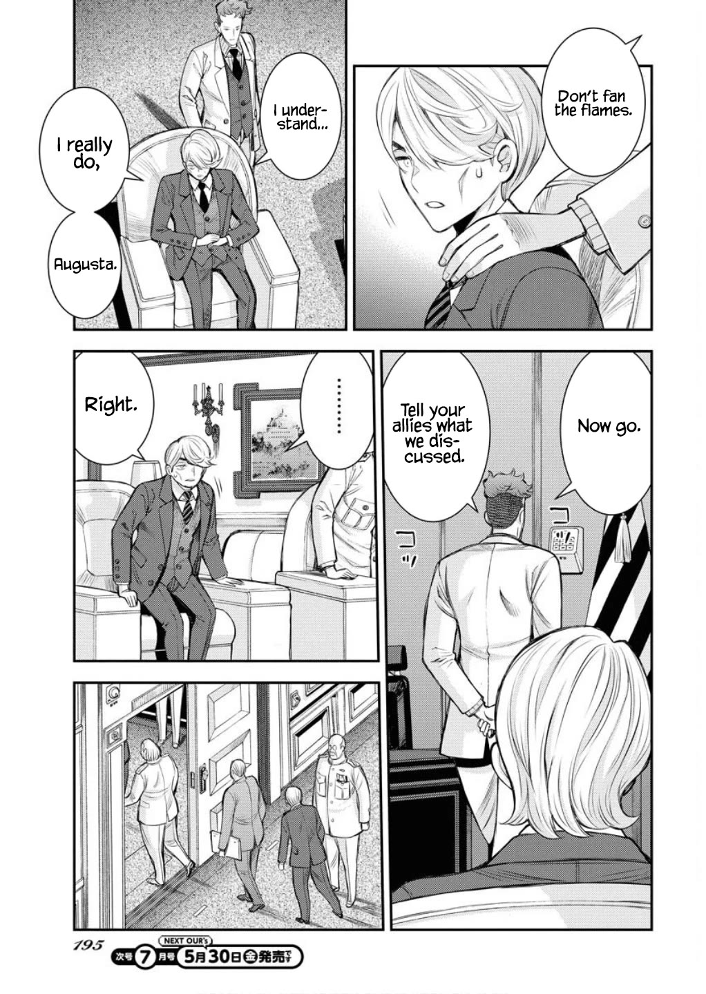 Aoki Hagane no Arpeggio Chapter 165 page 10 - Chapter 165
